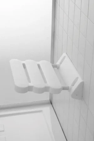 SGABELLO SEDIA DOCCIA COMFORT X ANZIANI A RIBALTA RICHIUDIBILE A PARETE FERIDRAS 289012 Economico