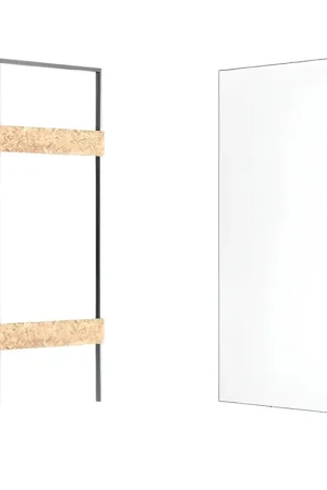 Xreverx ermetika porta battente filo muro reversibile serratura magnetica *** misure 70 x 210 cm, confezione 1 Prezzo Basso