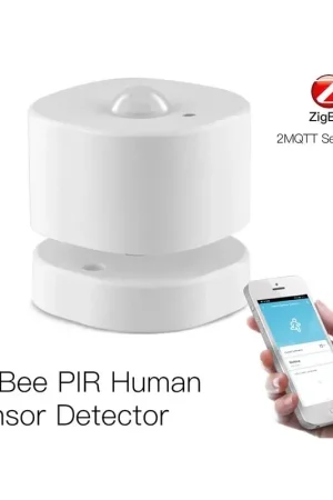 ZigBee Sensore Di Movimento PIR Motion Sensor Rilevatore Infrarossi App Tuya Con Base Snodabile Angolo Largo Subito Disponibile