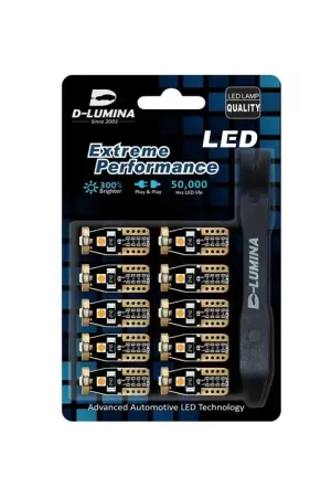 10 Lampada Led T10 W5W Canbus 12V 3 SMD 3030 Pink Rosa + Leva Rimozione Antigraffio Prezzo Basso