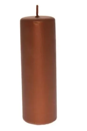 A Buon Prezzo Candela pillar " bronze " h. 15 x diam. 5 cm