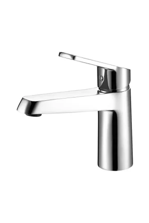 Miscelatore lavabo cromato con leva in metallo - Serie Fluid Affare