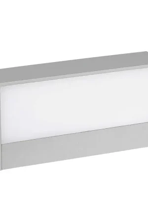 9W LED su/giÃ¹ per esterno medio luminoso morbido 3000k Grey Body IP65 Offerta Del Giorno