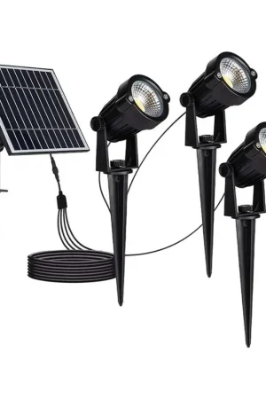 3*1,2W LED a LED Spike Spike Black Body 3000K IP65 Must-Have