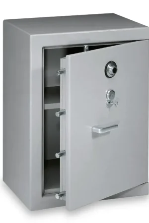 Cassaforte a Mobile a Chiave + Combinazione Digitale Technomax - 800X600X430Mm Offerta Limitata