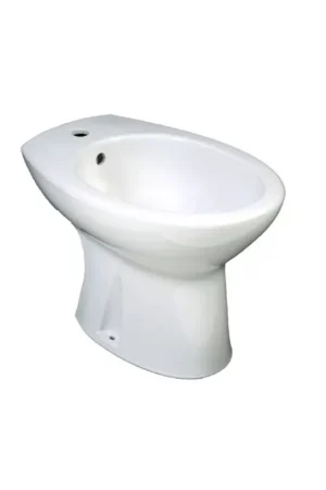 Bidet Monoforo Con Scarico A Terra Serie Idro Bianco Idrobric - Idrobric A Buon Prezzo