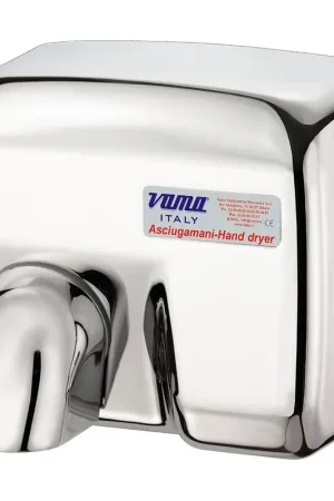 A Buon Prezzo Asciugamani Elettrico Antivandalo con Fotocellula 2400W Vama Ariel LF Acciaio Inox Lucido