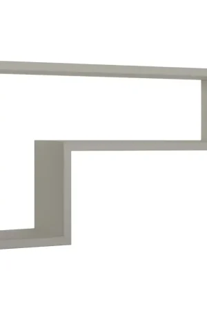 Consegna Rapida Mensola da Muro, Pensile Bagno, Mensola da Parete, Scaffale da Parete, Marrone Talpa, 61x37 p15,5 cm - Lettera