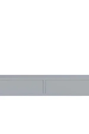Mensola da Muro con Cassetto, Comodino Sospeso, Mensola da Parete, 88,2x13,4 p20 cm, Grigio - Made in Italy Consegna Rapida