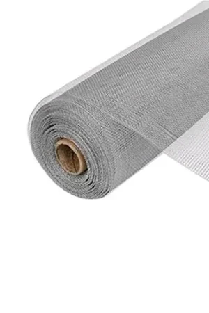 Rete Zanzariera in Alluminio Maglia 18X14 Altezza H: 60cm Rotolo 30 mt Quantità Limitata