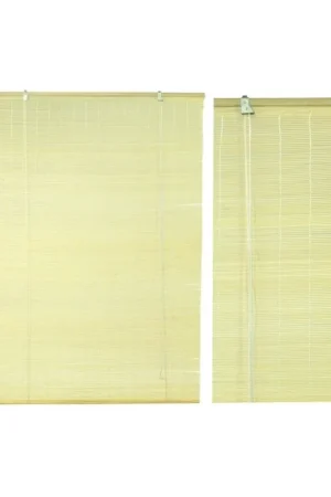 Compra Online Tapparella in midollino naturale con asta in legno, dimensioni cm 120xh300x12.